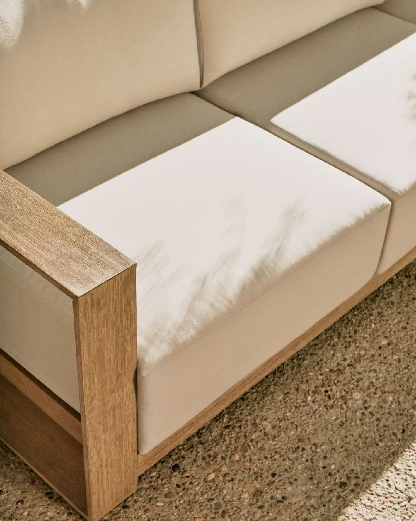 Kave Home Ambra 3-Zitsbank Beige