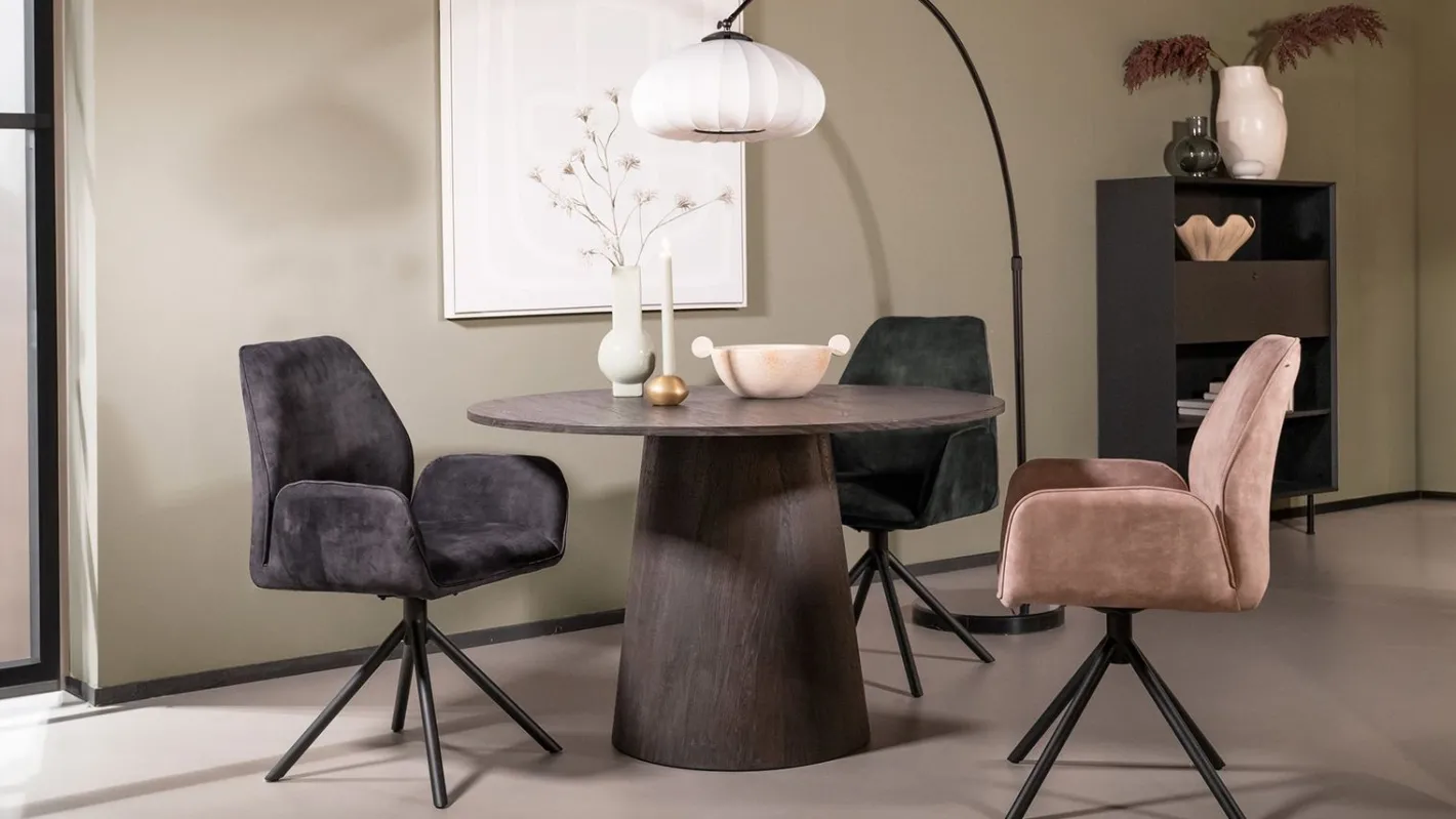 Clearance Eijerkamp Collectie Amira Eetkamerstoel Mole