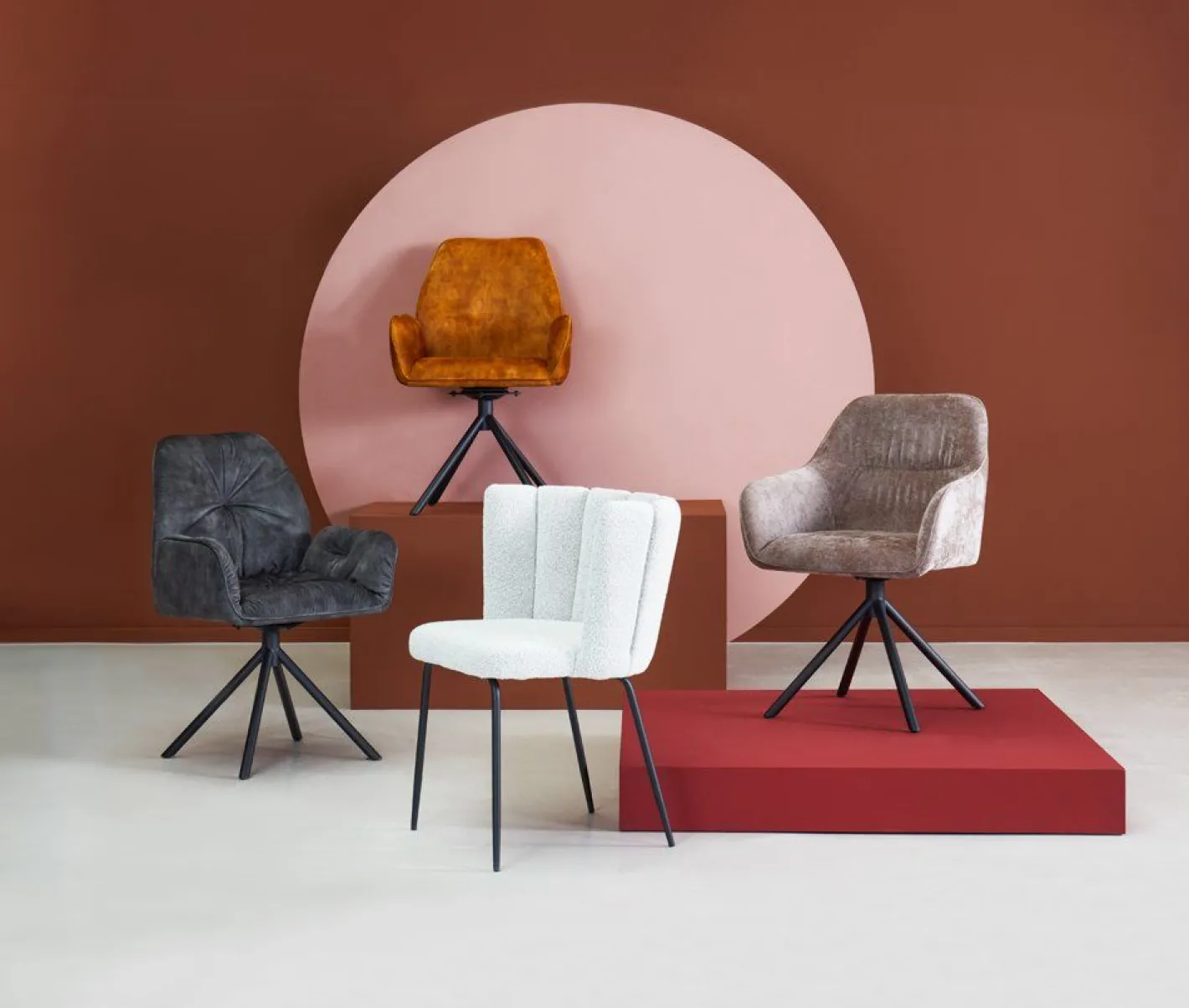 Sale Eijerkamp Collectie Amira Eetkamerstoel Gold