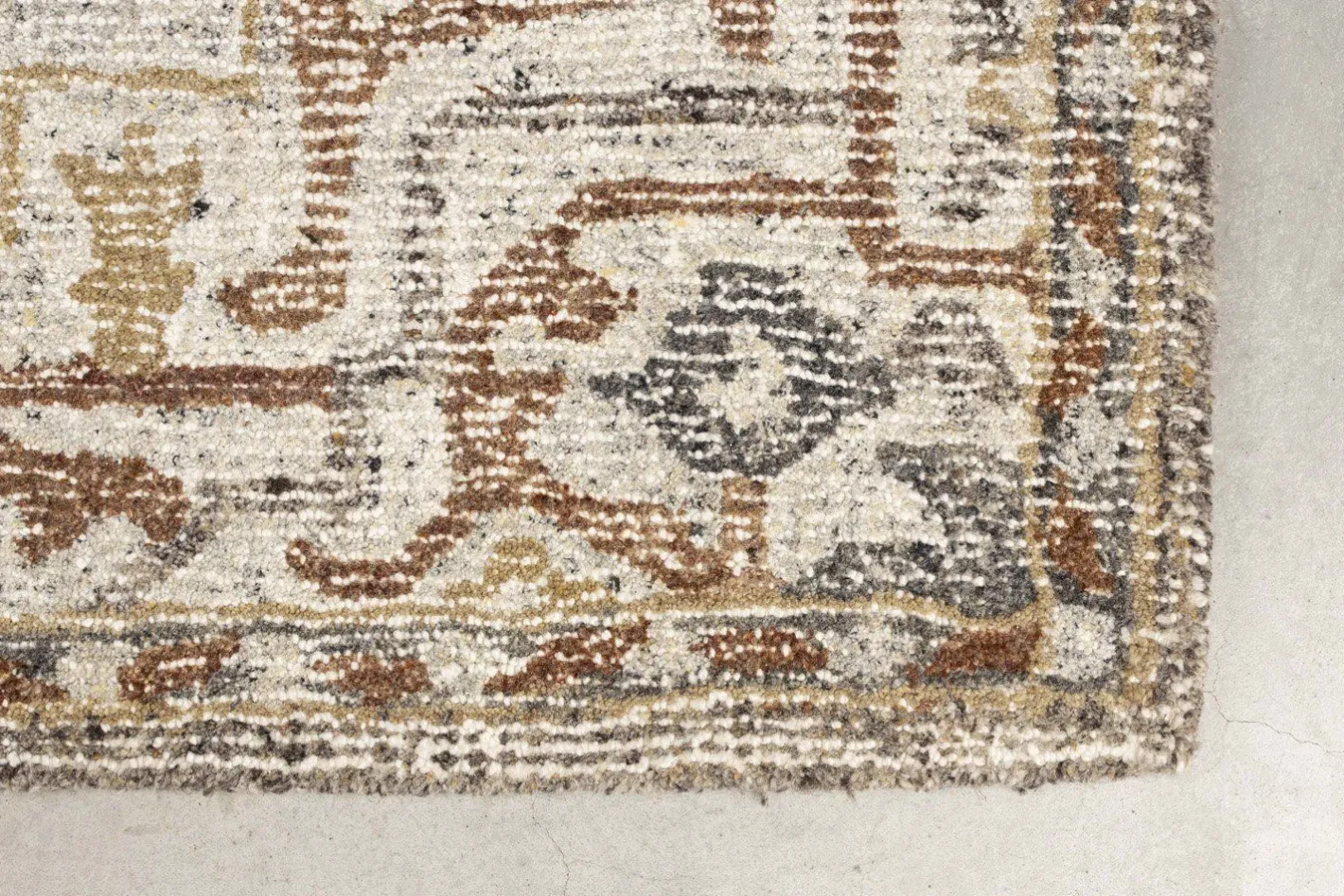 New Dutchbone Amori Grey Vloerkleed Grey, Brick