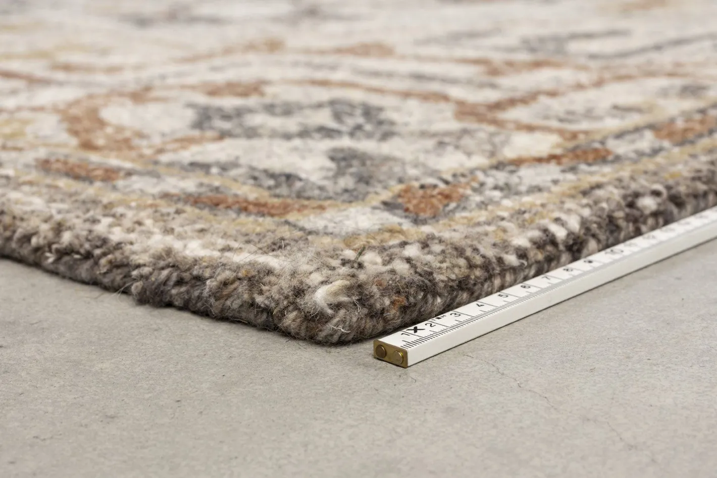 New Dutchbone Amori Grey Vloerkleed Grey, Brick