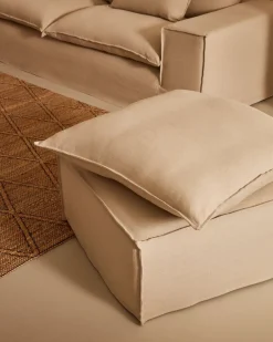Discount Kave Home Anarela 3-Zitsbank Beige