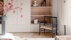 Online Ferm Living Ancora Vloerlamp Zwart, Natural