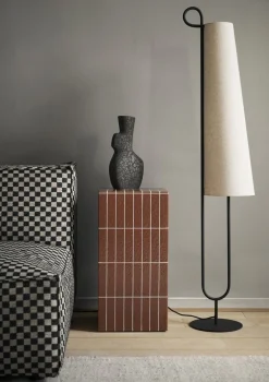 Online Ferm Living Ancora Vloerlamp Zwart, Natural