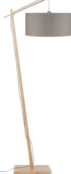 Outlet Good&Mojo Andes Vloerlamp Taupe