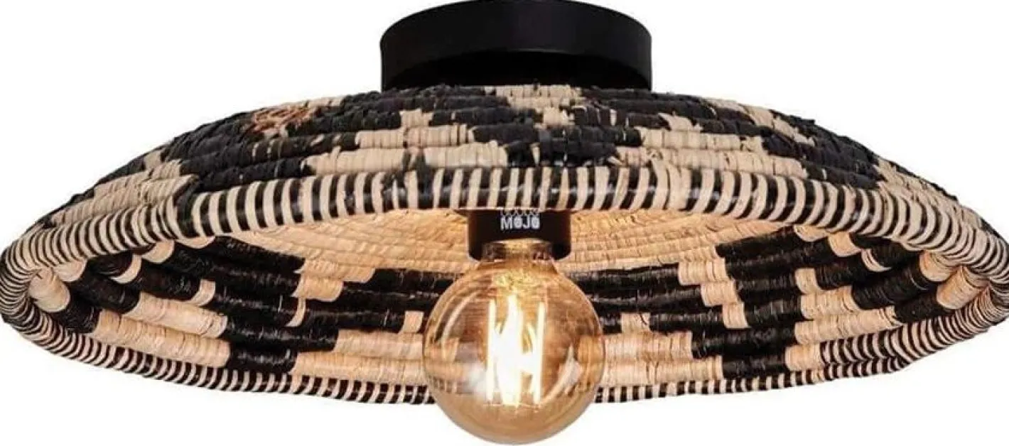 Discount Good&Mojo Andros Plafondlamp Black, Natural