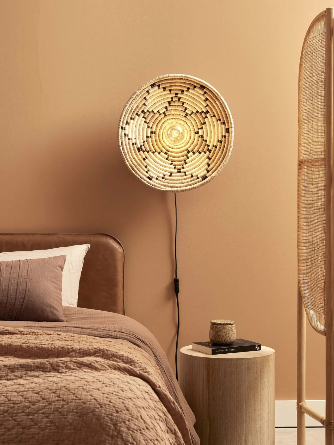 Hot Good&Mojo Andros Wandlamp Natural, White