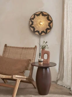 Outlet Good&Mojo Andros Wandlamp Black, Natural