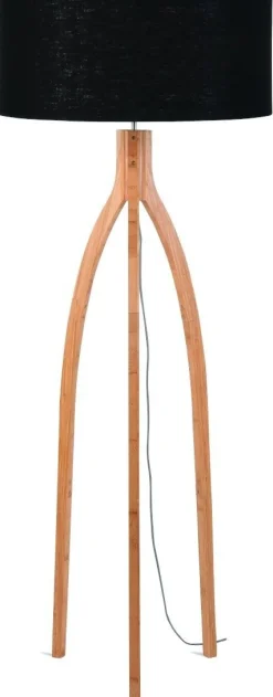 Discount Good&Mojo Annapurna Vloerlamp Zwart