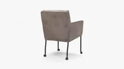 Clearance Eijerkamp Collectie Apollo Eetkamerstoel Taupe