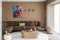 Outlet Dutchbone Apollo Kruk Beige