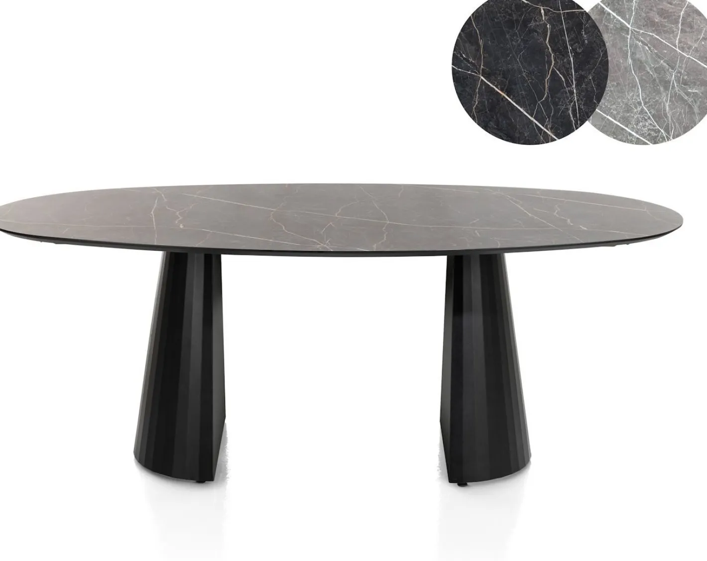 Best XOOON Arabax Eettafel Lichtgrijs