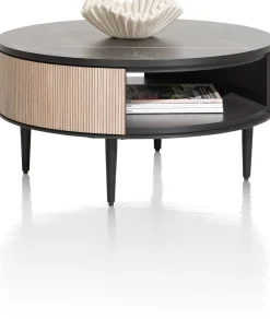 New XOOON Aramon Salontafel Zwart, Naturel
