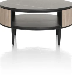 New XOOON Aramon Salontafel Zwart, Naturel