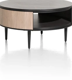 New XOOON Aramon Salontafel Zwart, Naturel