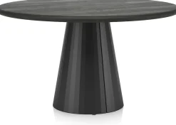 Online XOOON Arawood Rond Eettafel Zwart