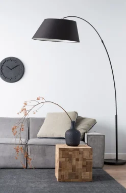 Discount Zuiver Arc Vloerlamp Black