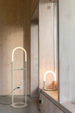 Online Zuiver Arch Vloerlamp Beige