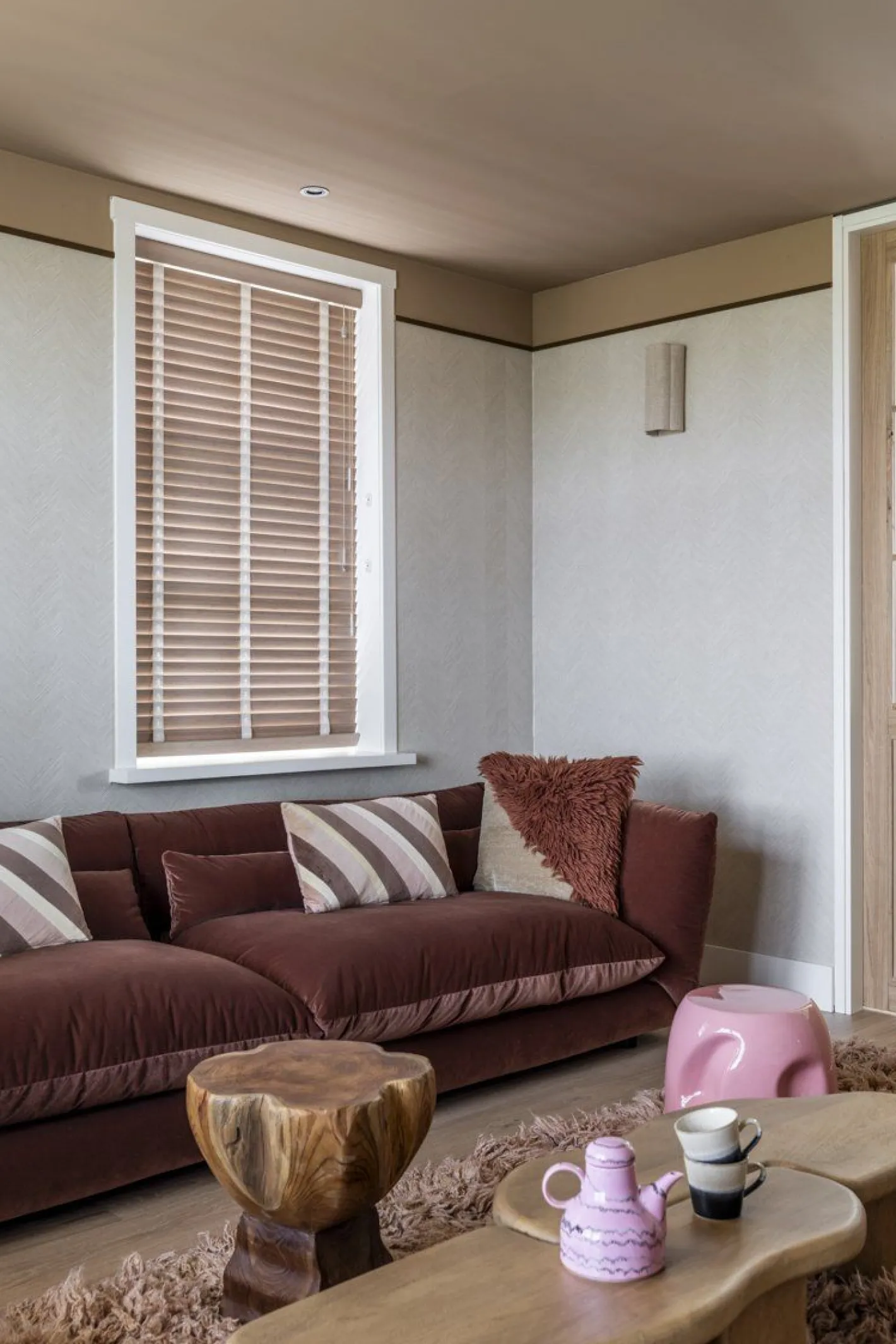 Discount HKLIVING Arched Kruk Naturel