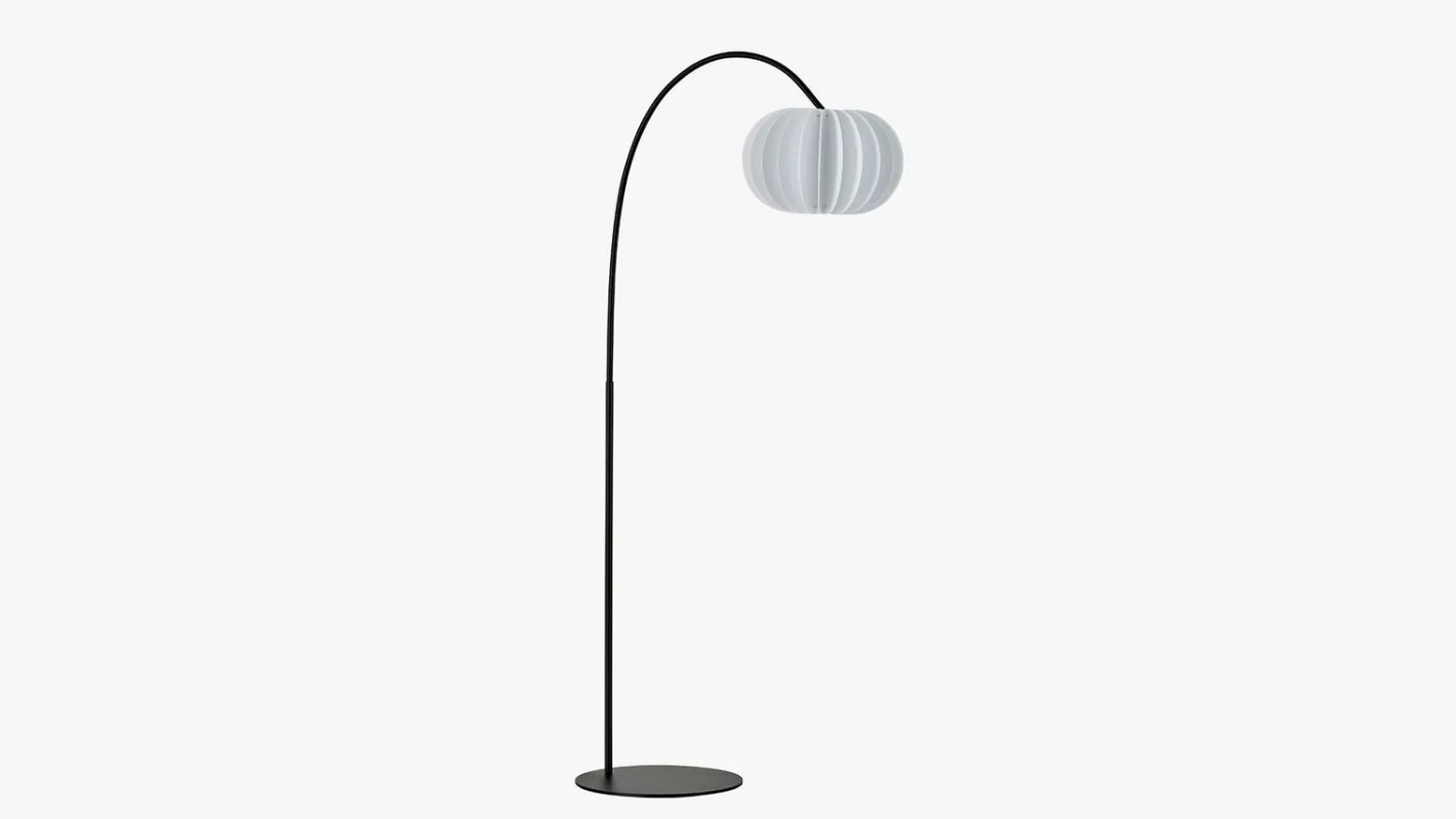 Sale Montèl Arco Vloerlamp Black, White