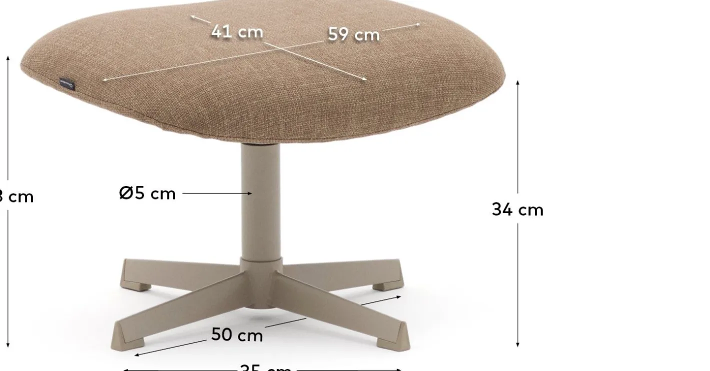 Discount Kave Home Arenys Kleine Tafellamp Terracotta