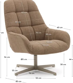 New Kave Home Arenys Kleine Tafellamp Groen