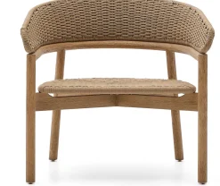 Sale Kave Home Arinella Outdoor Fauteuil Beige, Naturel