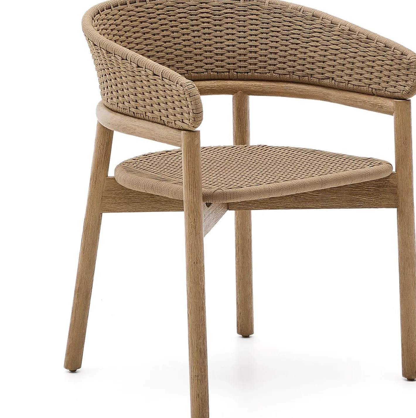 Kave Home Arinella Tuinstoel Naturel