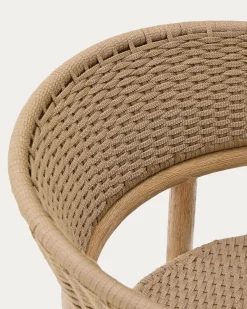 Kave Home Arinella Tuinstoel Naturel