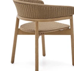 Kave Home Arinella Tuinstoel Naturel