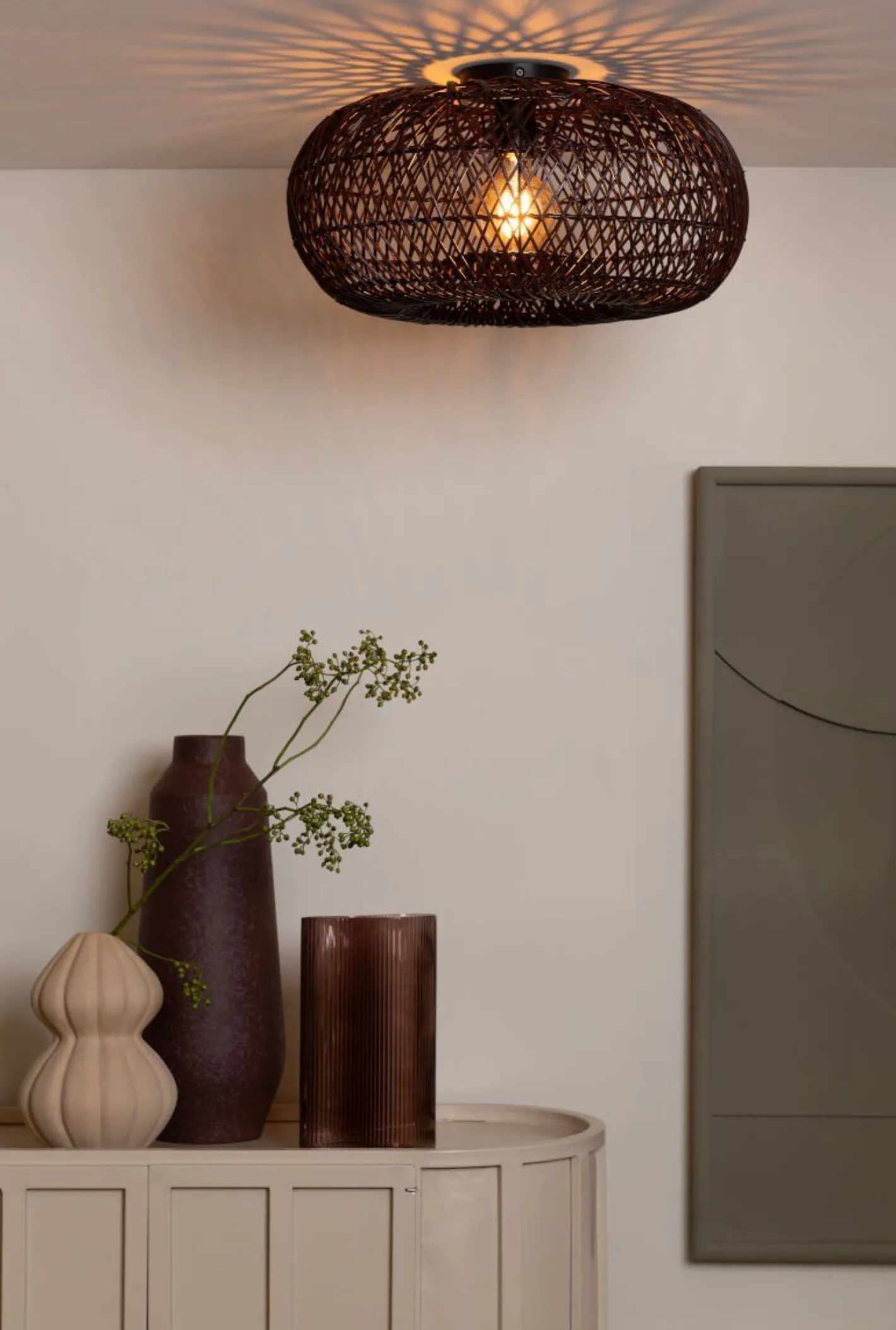Good&Mojo Arizona Plafondlamp Burgundy
