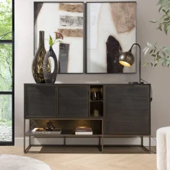 Outlet COCO maison Arjen Tafellamp Zwart, Goud