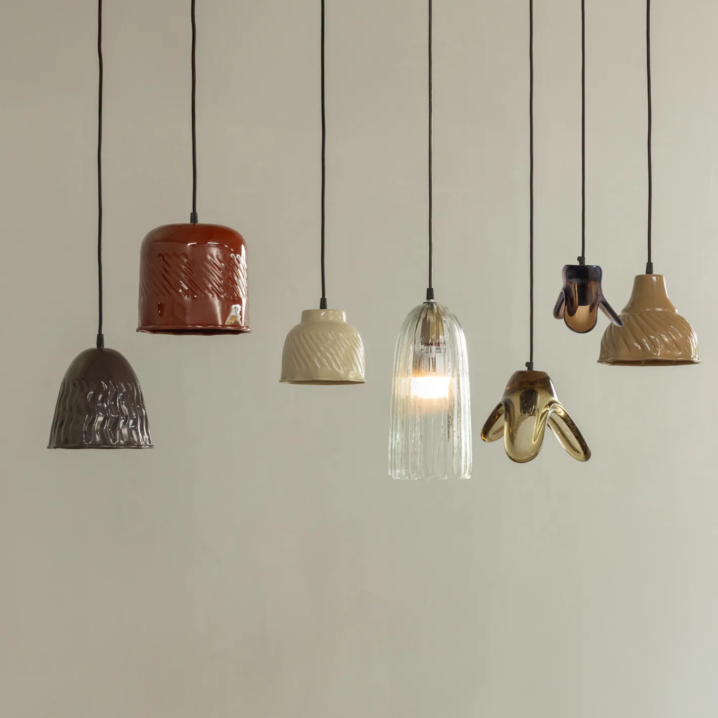 New WOOOD Arleso Hanglamp Bruin