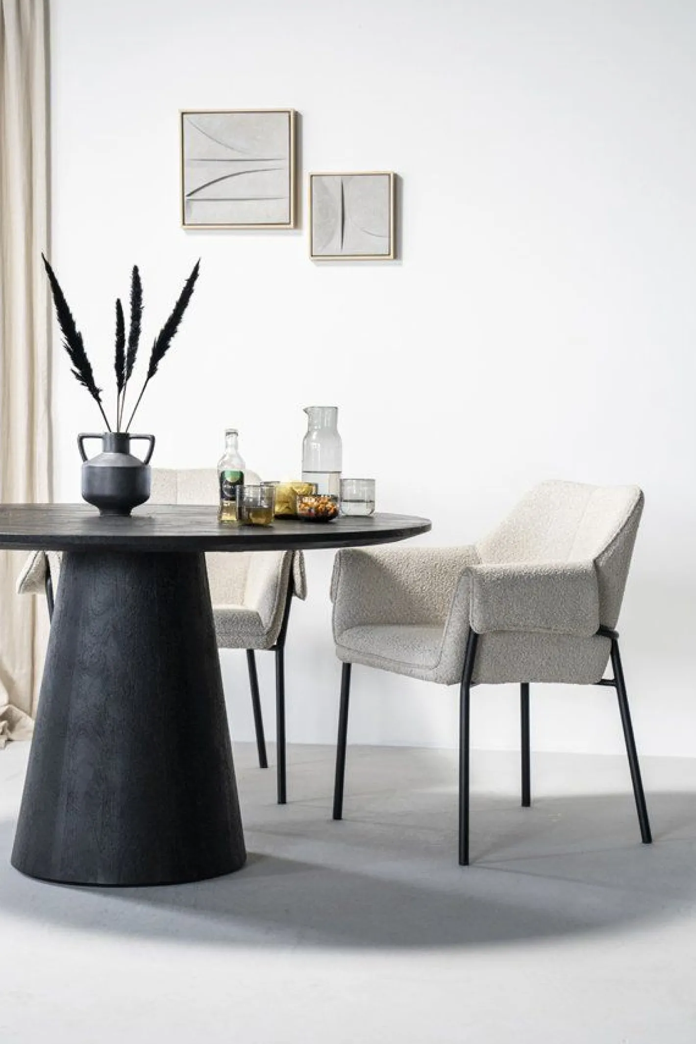 Outlet Eleonora Aron Eettafel Zwart