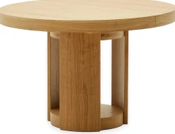 Outlet Kave Home Artis Uitschuifbare Eettafel Naturel
