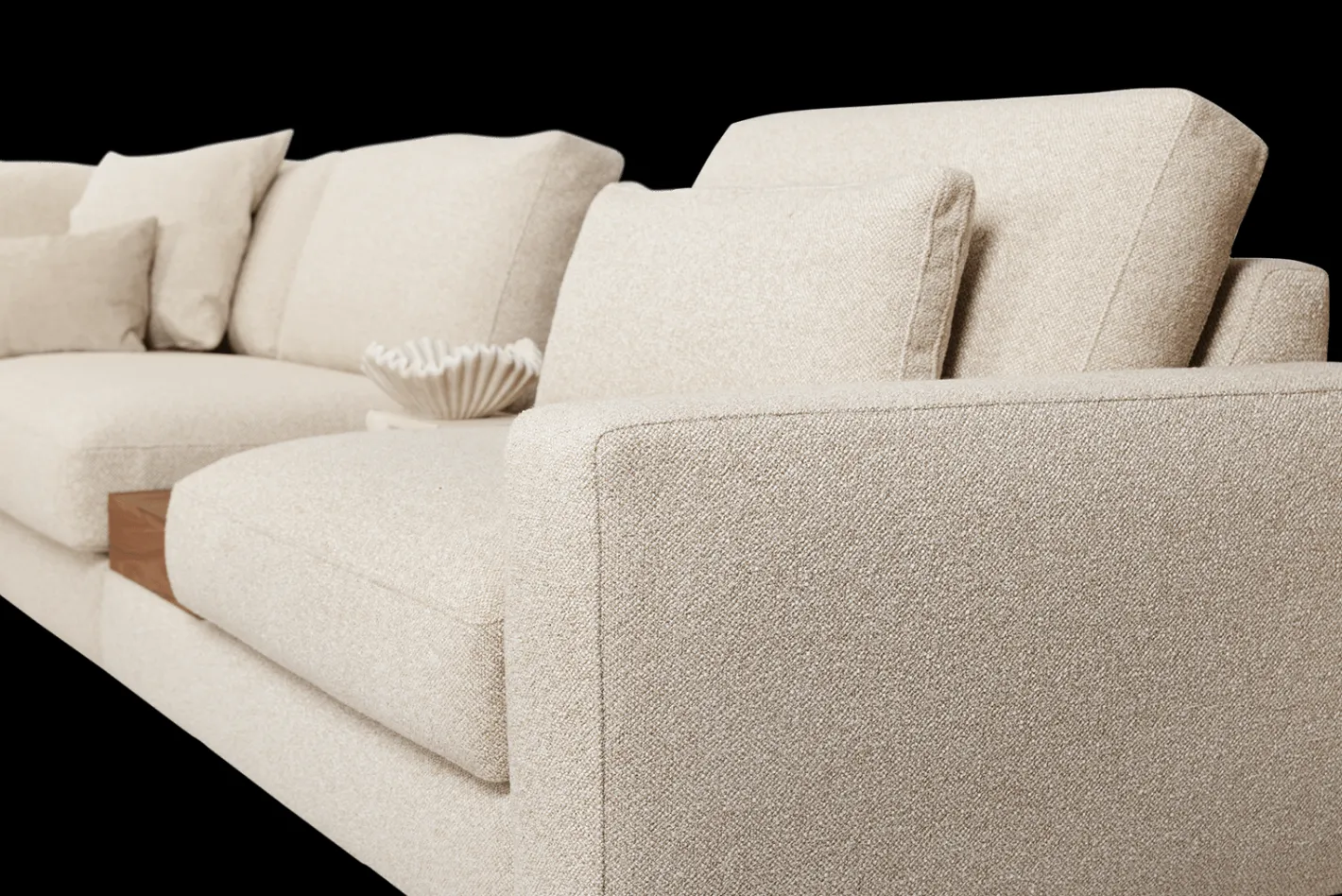 Best Eijerkamp Collectie Aslan Hoekbank Almond