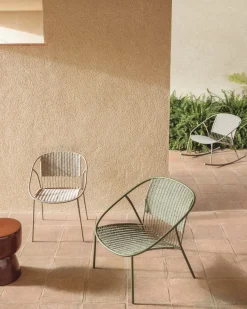 Discount Kave Home Atrani Outdoor Schommelstoel Groen