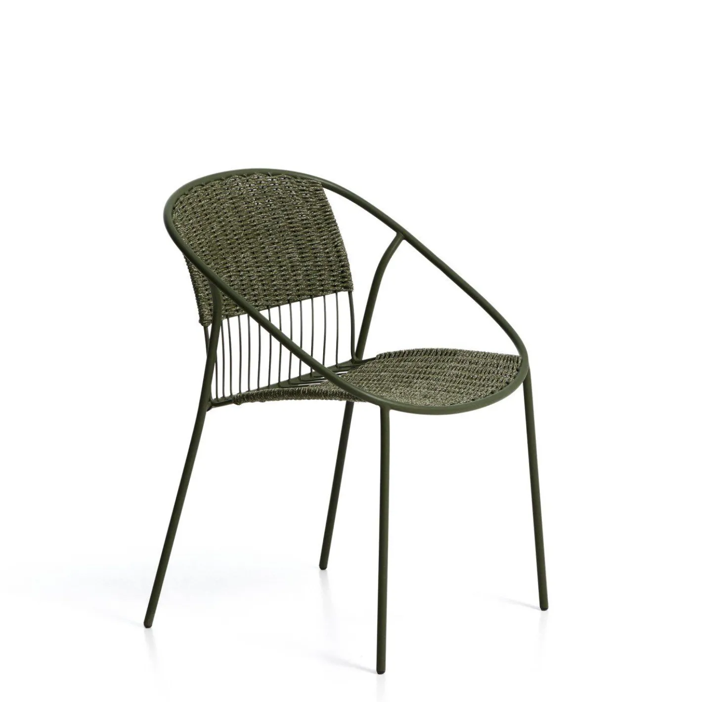 Discount Kave Home Atrani Tuinstoel Groen