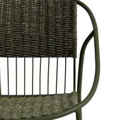 Discount Kave Home Atrani Tuinstoel Groen