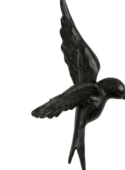 New WOOOD Avaler Vogels Set van 4 Wanddecoratie Zwart