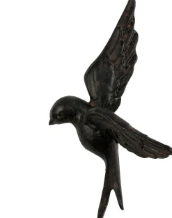 New WOOOD Avaler Vogels Set van 4 Wanddecoratie Zwart