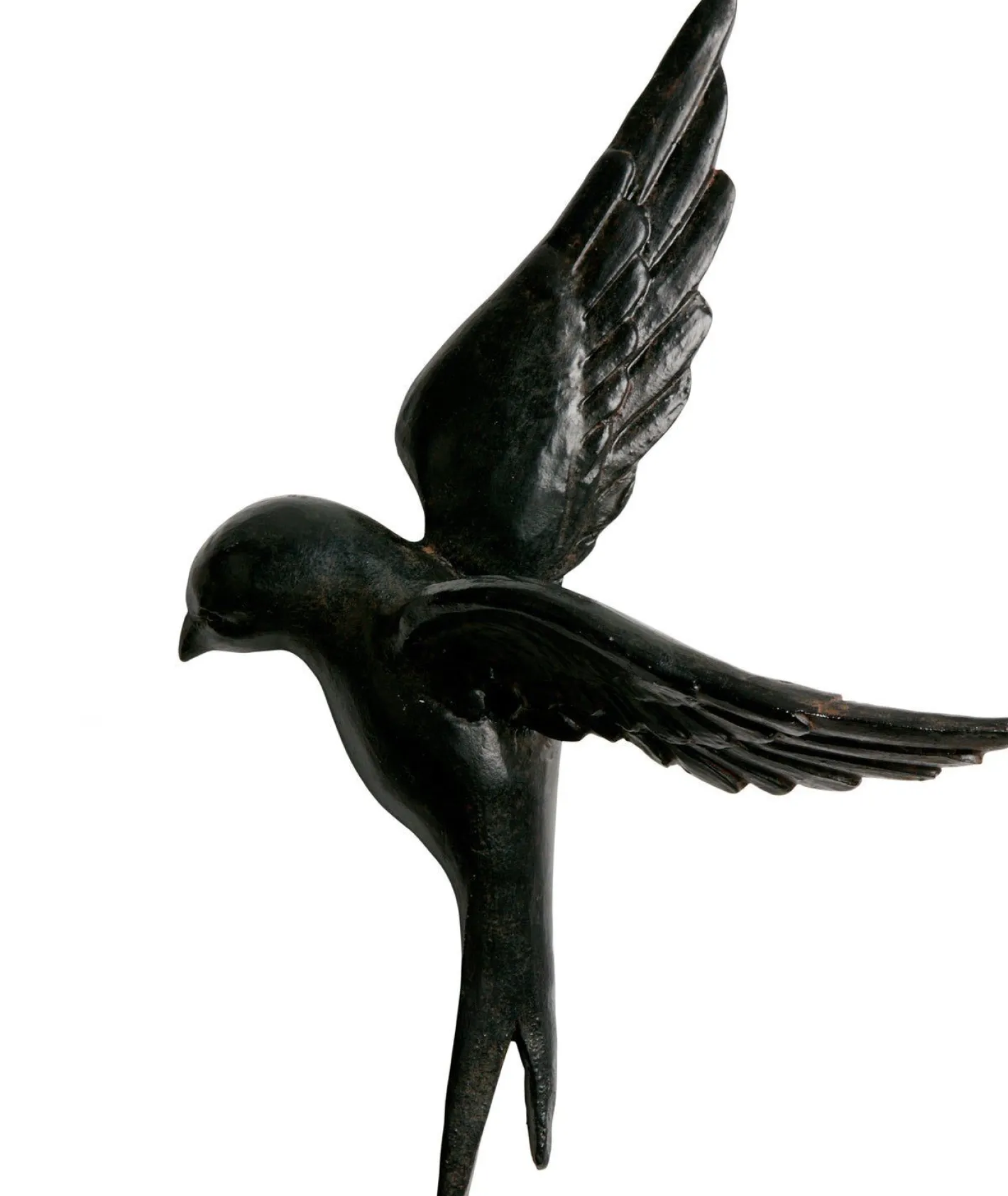 New WOOOD Avaler Vogels Set van 4 Wanddecoratie Zwart