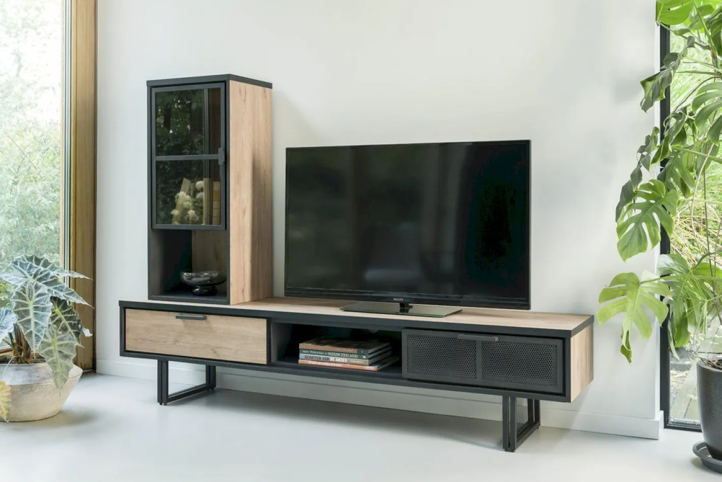Outlet Henders en Hazel Avalon Tv-meubel Driftwood