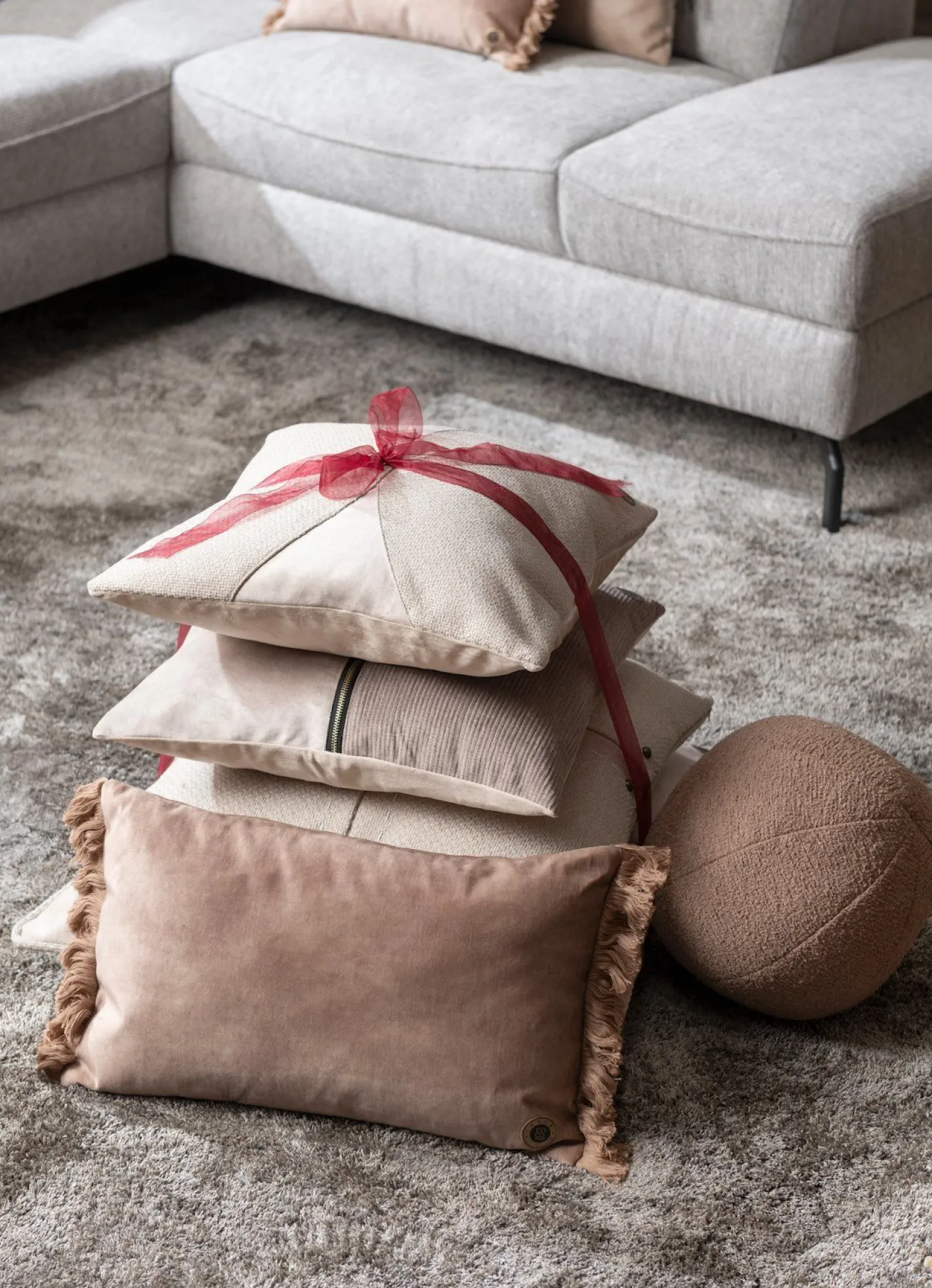 New COCO maison Avery Sierkussen Beige