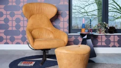 Discount Bert Plantagie Avia Hocker Cognac