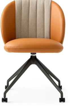 Clearance Leolux Baani Eetkamerstoel Cognac
