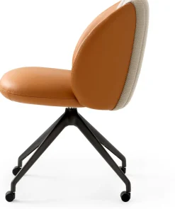 Clearance Leolux Baani Eetkamerstoel Cognac