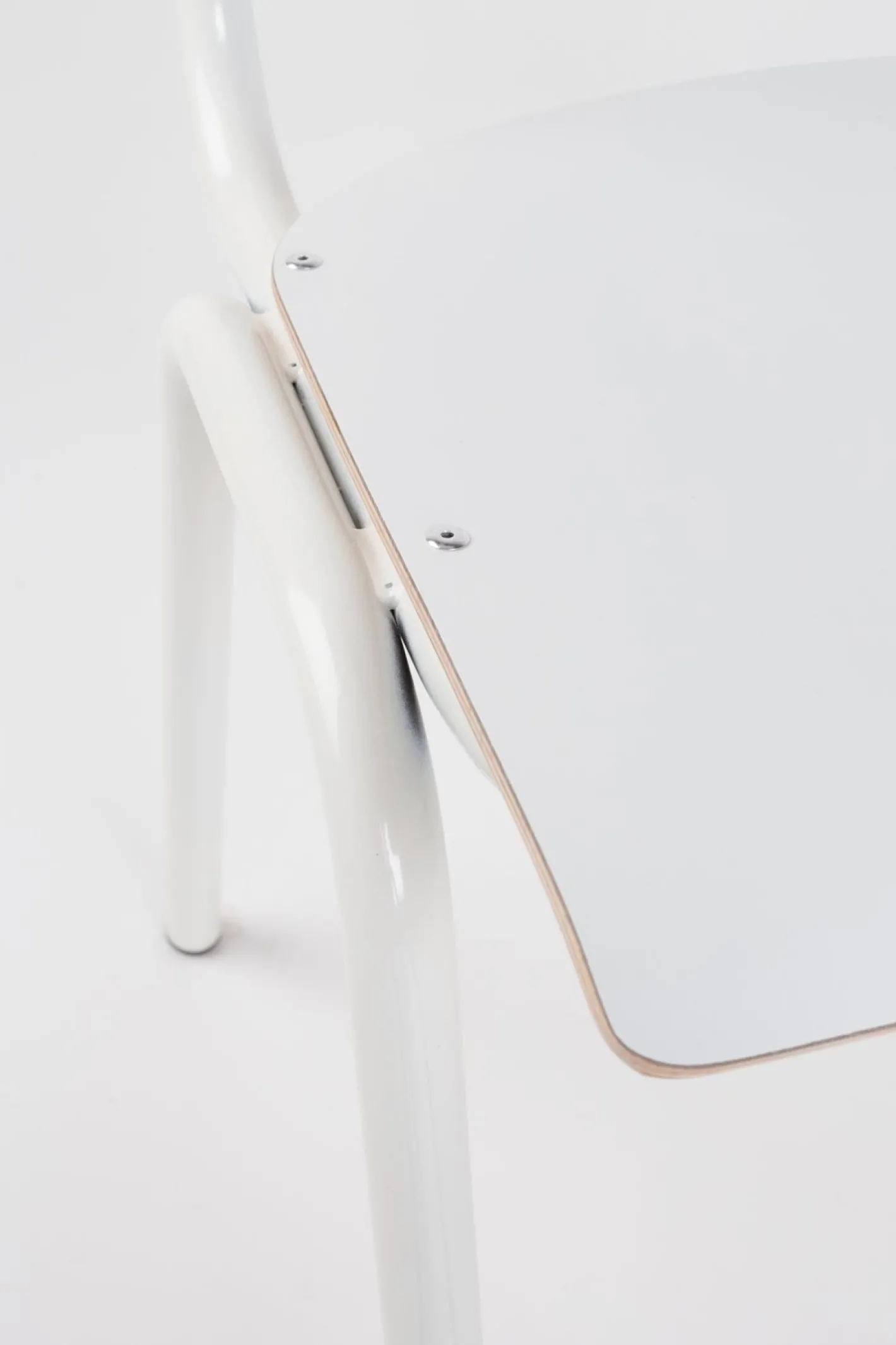 New Zuiver Back to School (set van 4) Eetkamerstoel White