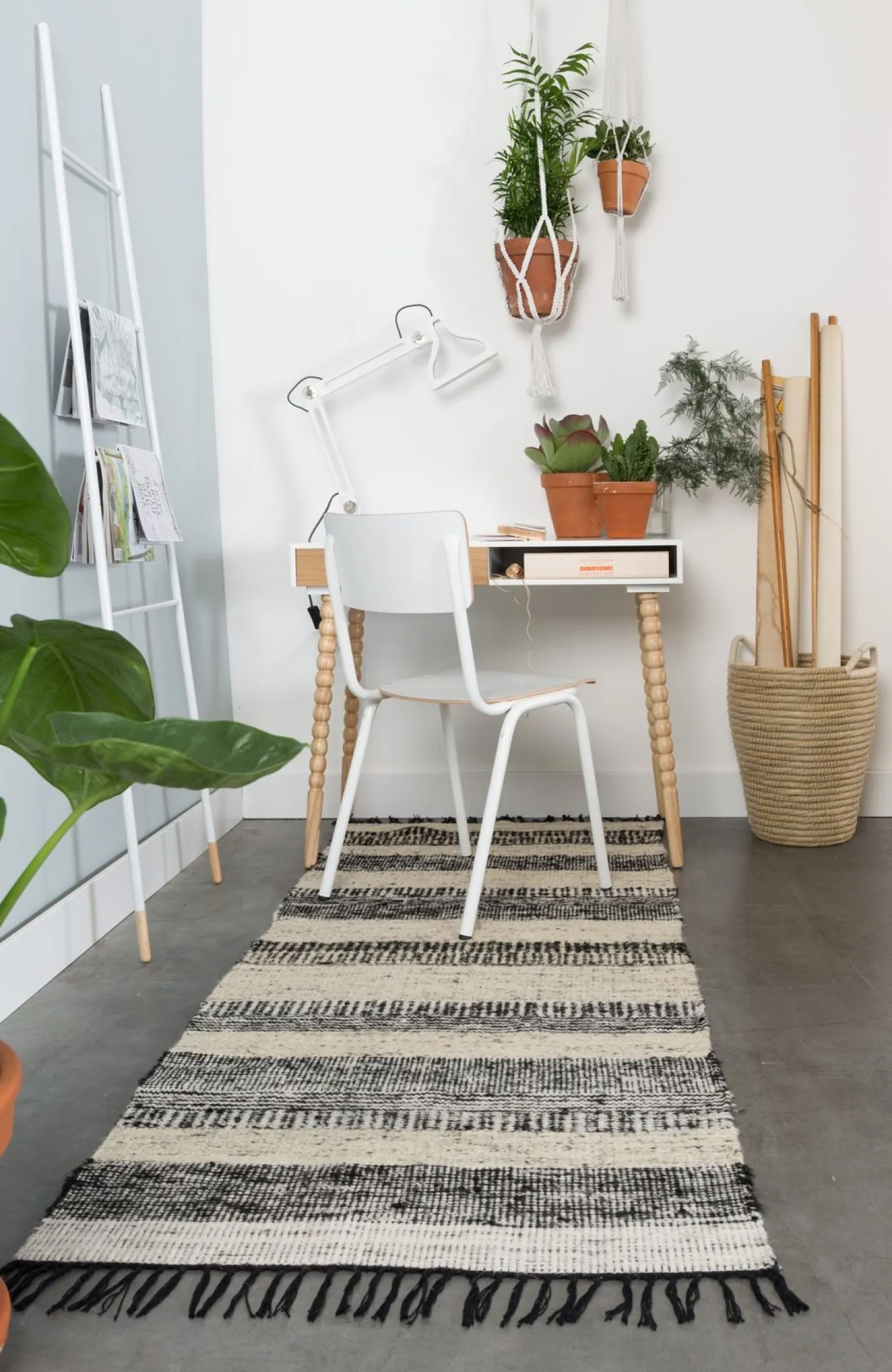 New Zuiver Back to School (set van 4) Eetkamerstoel White
