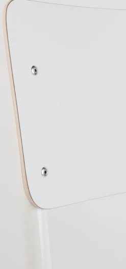 New Zuiver Back to School (set van 4) Eetkamerstoel White